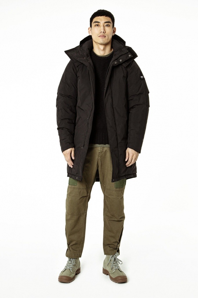 Denham Lowland Jacke schwarz 2019