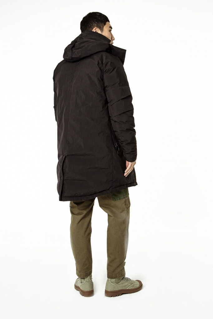 Denham Lowland Jacke schwarz 2019