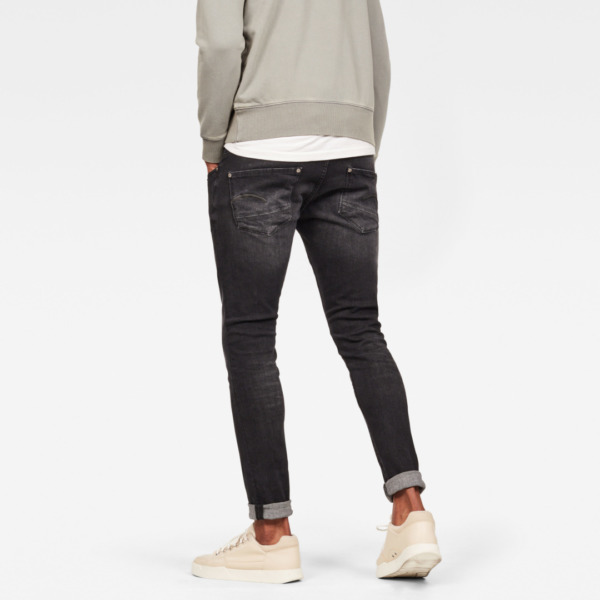 G-star Revend Medium Aged Faded Skinny Fit Jeans