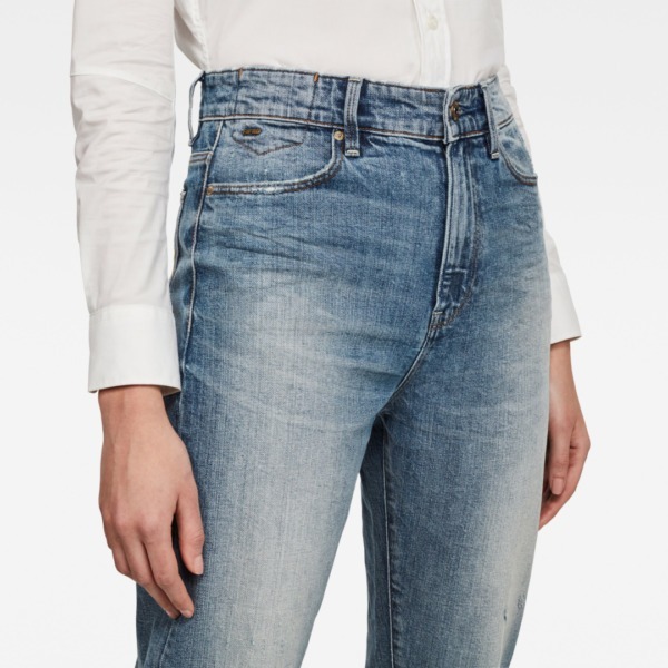 Janeh Ultra High Mom Ankle Jeans