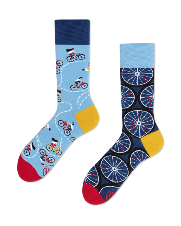 The Bicycles Socks by Many Mornings