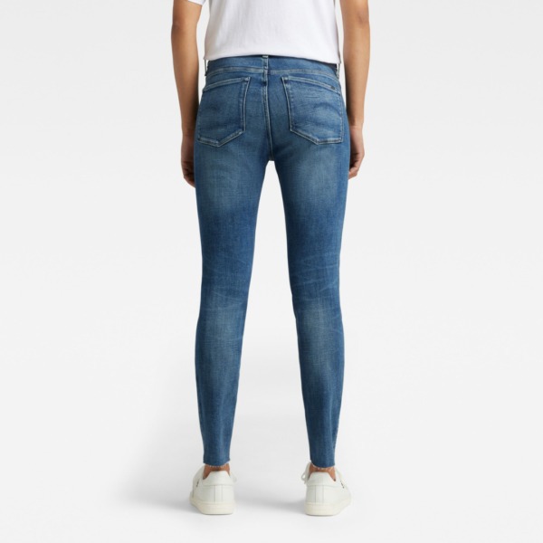 G-STAR RAW 3301 Skinny Ankle Fit Jeans Faded Cascade