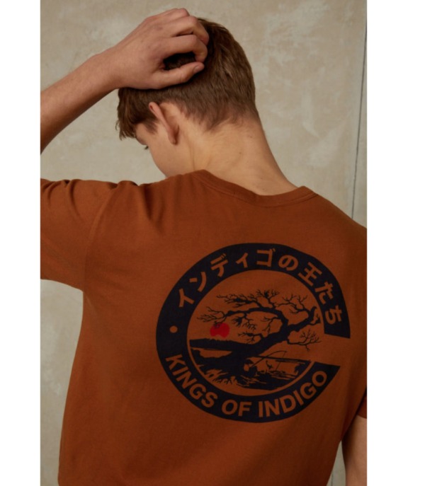 KINGS OF INDIGO Darius Cinnamon Tree T-shirt