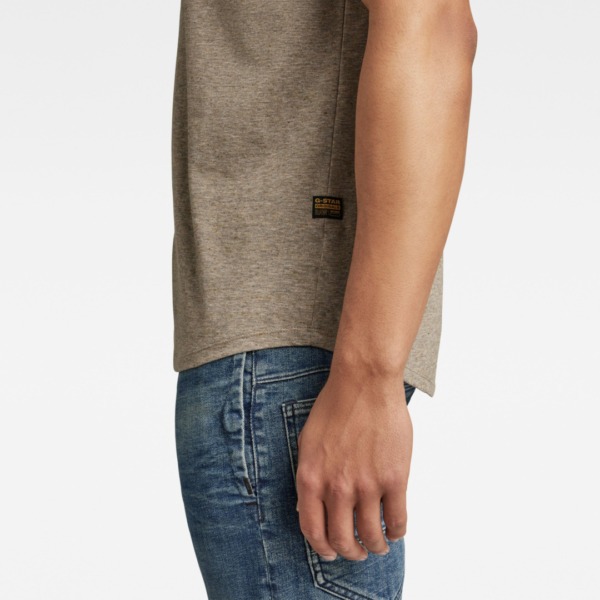 G-SATR RAW Lash T-shirt Dark Toggee Heather