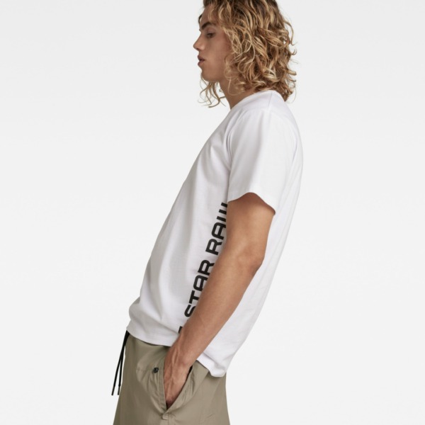 G-STAR RAW Side Logo T-shirt White