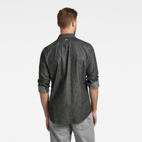 G-STAR RAW Marine Slim Shirt Jet Black