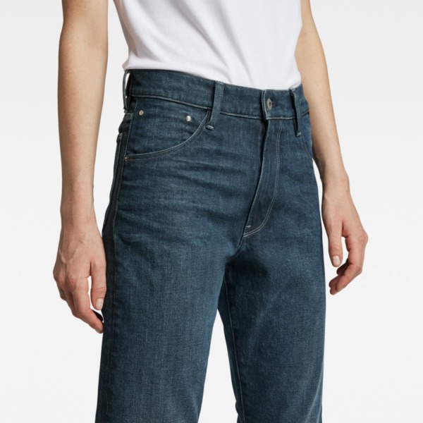 G-STAR RAW Virjinya Worn In Deep Teal Slim Fit Jeans