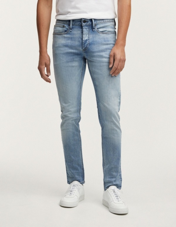 DENHAM Razor Organic Cotton Strong Worn Slim Fit Jeans