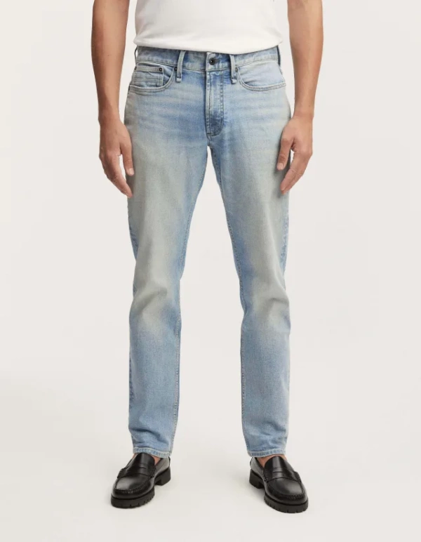 DENHAM Ridge Straight Fit Jeans Light Stonewash