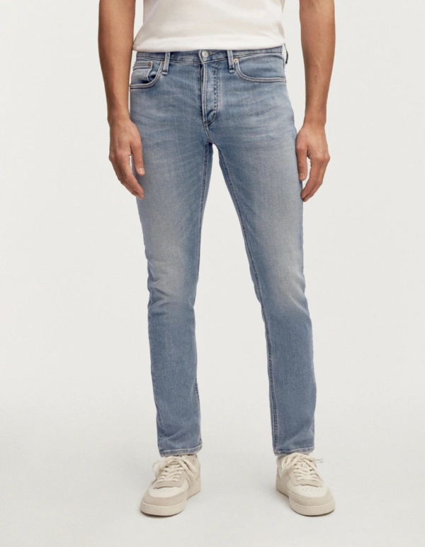 DENHAM Razor Authentic Medium Worn Slim Fit Jeans