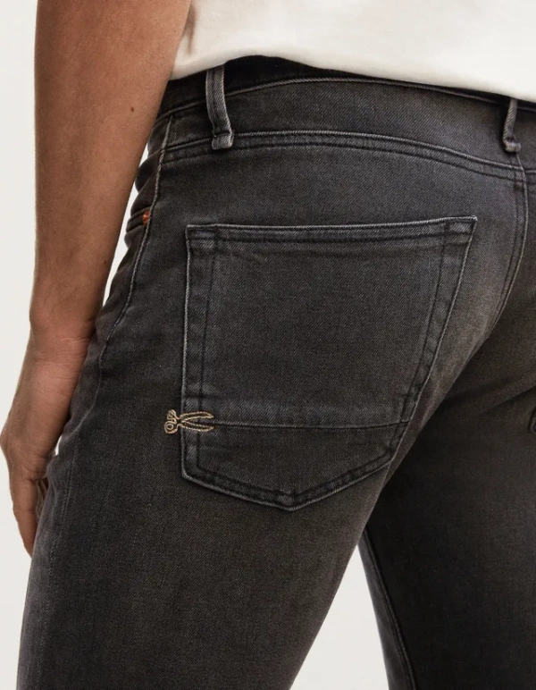 DENHAM Razor Authentic Black Wash Slim Fit Jeans