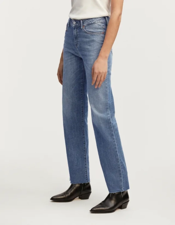DENHAM Bardot Wide Authentic Medium Worn