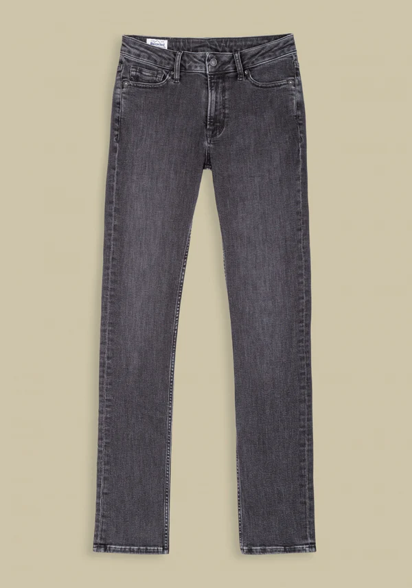 KINGS OF INDIGO Emi Journey Grey Used Straight Fit Jeans