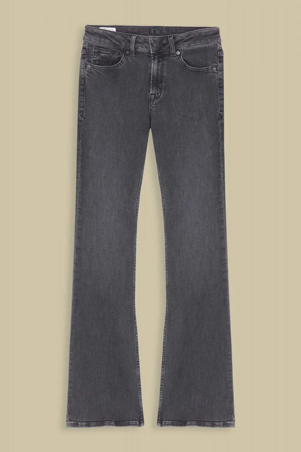 KINGS OF INDIGO Marie Journey Grey Used Bootcut Jeans