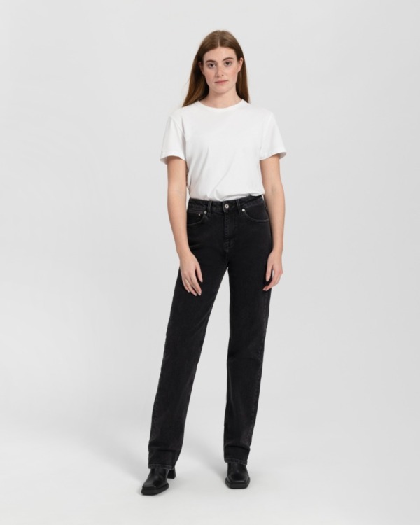 KUYICHI Rosa Straight Fit Jeans Vintage Black