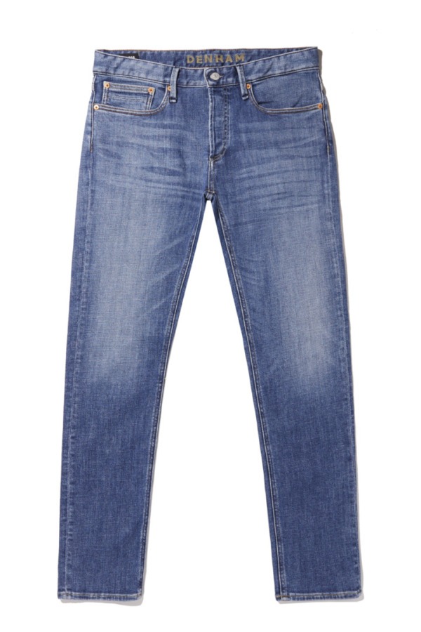 Denham Ridge Authentic Stone Medium Straight Fit Jeans