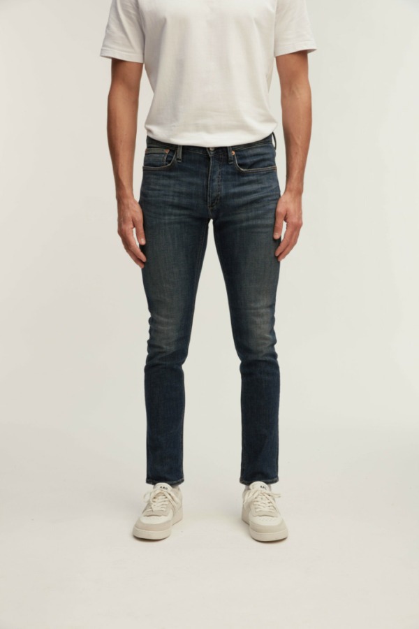 Denham Ridge Authentic Dark Worn Straight Fit Jeans