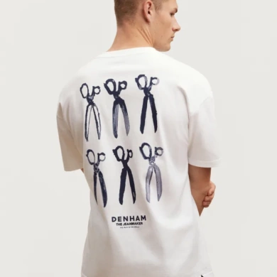 DENHAM Snip Box Fit T-shirt