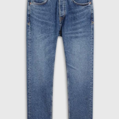 KINGS OF INDIGO Kong Eco Recycled Blue Used Straight FIt Jeans