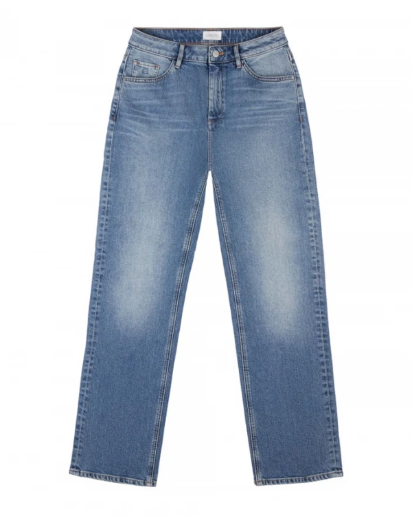DAWN DENIM Morning Vintage Blue Regular Straight Fit Jeans