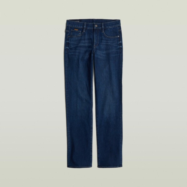 G-STAR RAW Strace Straight Fit Jeans Worn In Aster Blue