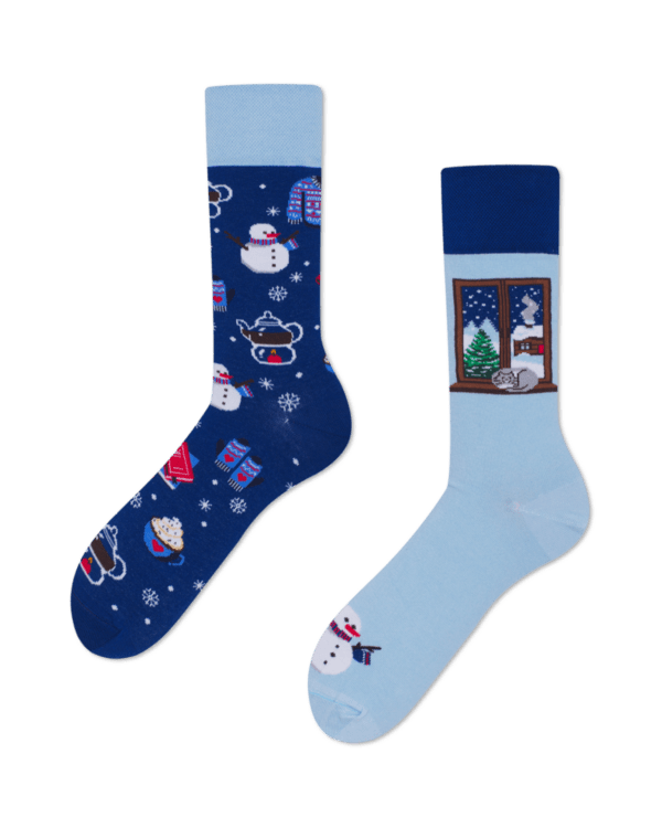 Snowman Socks by Many Mornings