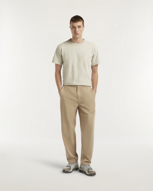 DENHAM Rag Pant Cotton Viscoce Tapered Fit