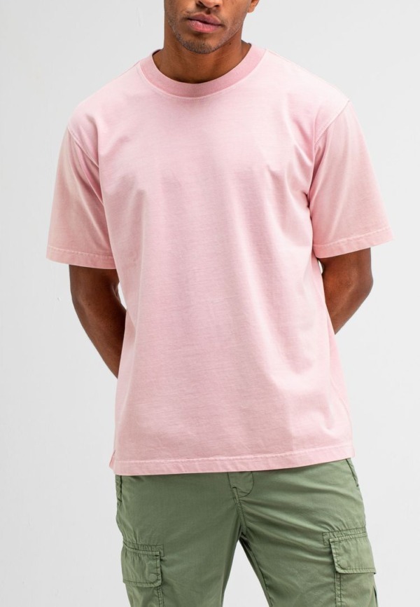 BUTCHER OF BLUE Army Loose T-shirt Flamingo Pink