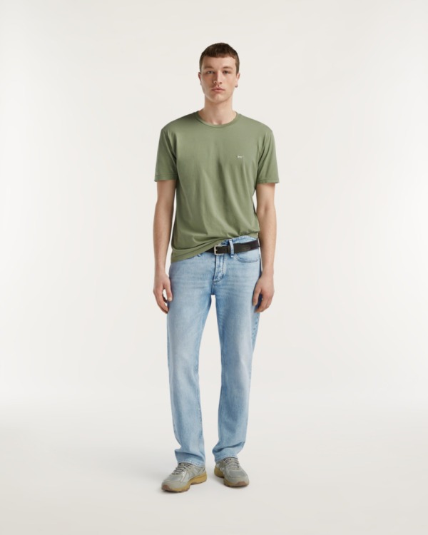 DENHAM Ridge Classic Light Worn Straight Fit Jeans