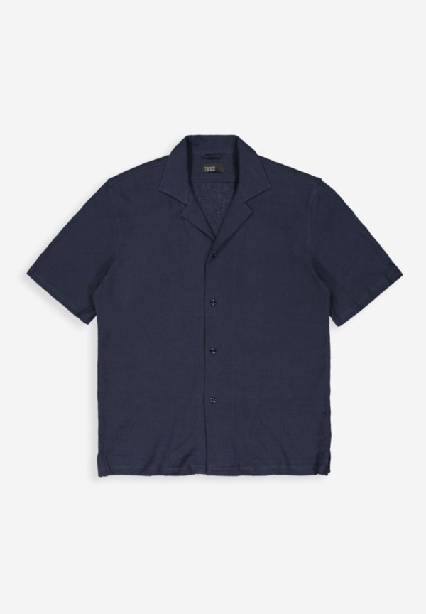 BUTCHER OF BLUE Ripley Structure Shirt Alaska Blue