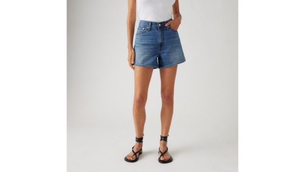 LEVIS 80`s Mom Shorts Cool City Whip