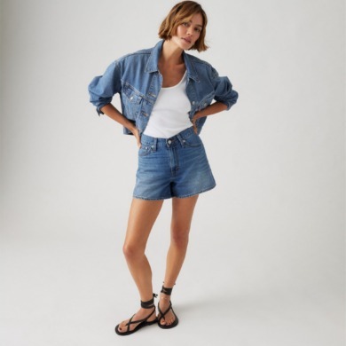 LEVIS 80`s Mom Shorts Cool City Whip