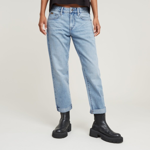 G-STAR RAW Kate Boyfriend Sun Faded Blue Cape