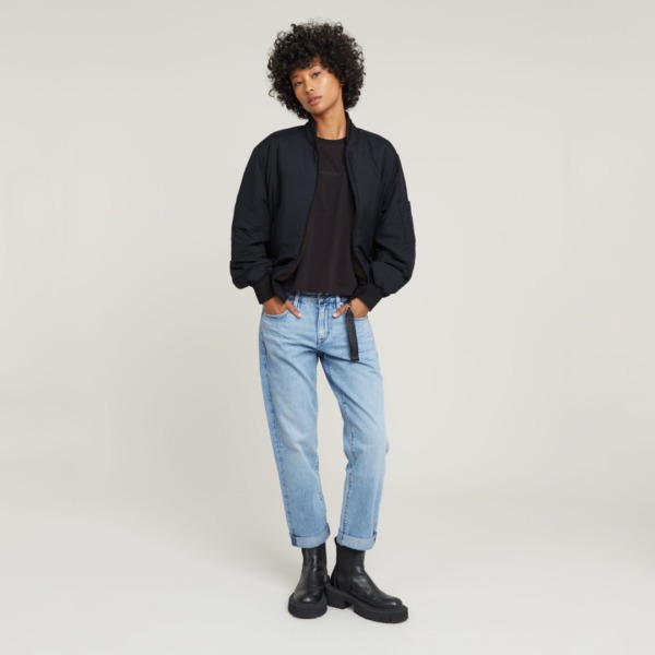 G-STAR RAW Kate Boyfriend Sun Faded Blue Cape