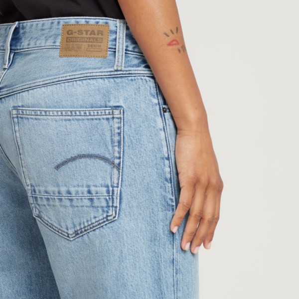 G-STAR RAW Kate Boyfriend Sun Faded Blue Cape