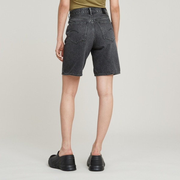 G-STAR RAW Viktoria Bermuda Shorts Clean Edge Grau