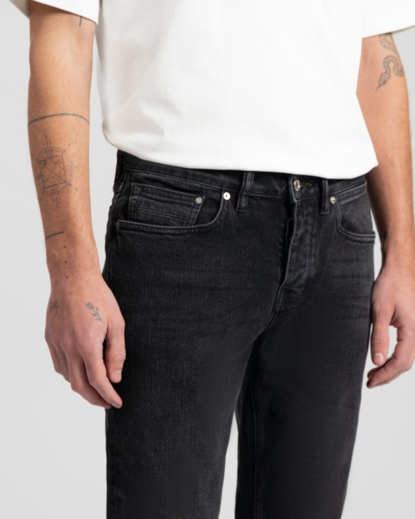 KUYICHI Jim Regular Slim Fit Jeans Vintage Black