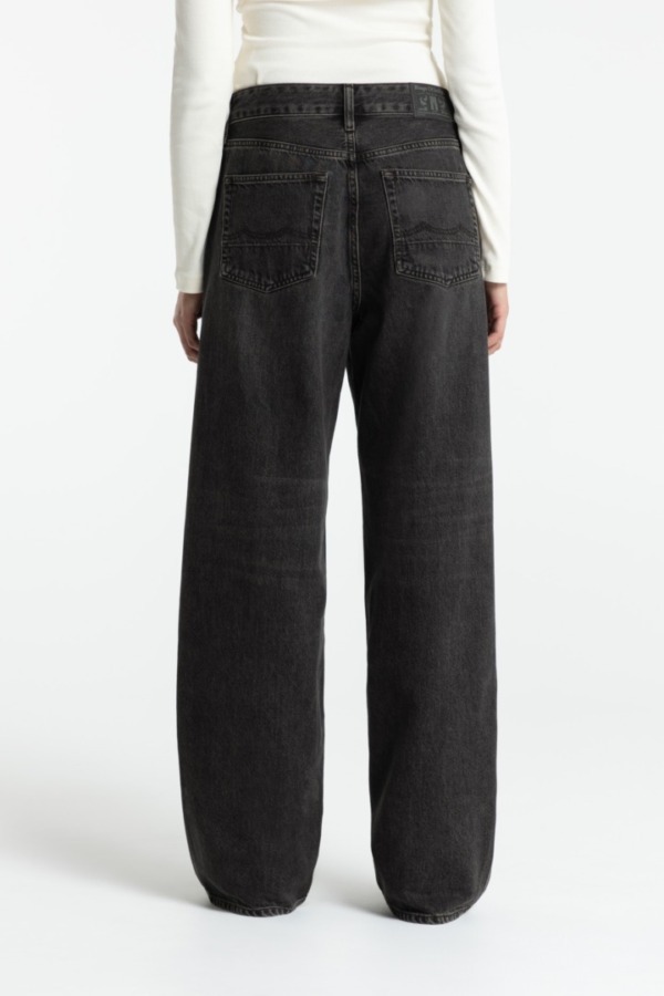 KINGS OF INDIGO Joan Blue Vilma Brown Black Worn Loose Fit Jeans