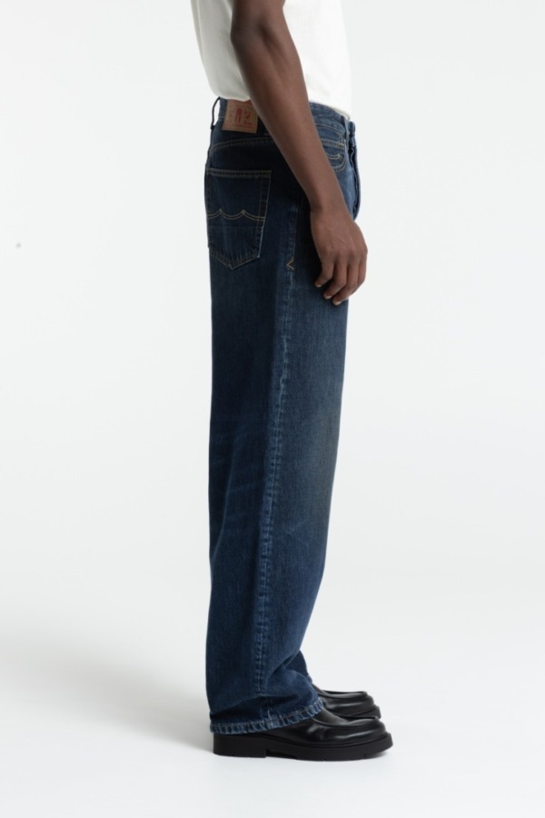 KINGS OF INDIGO Noah 15oz Vintage Dirt Loose Fit Jeans