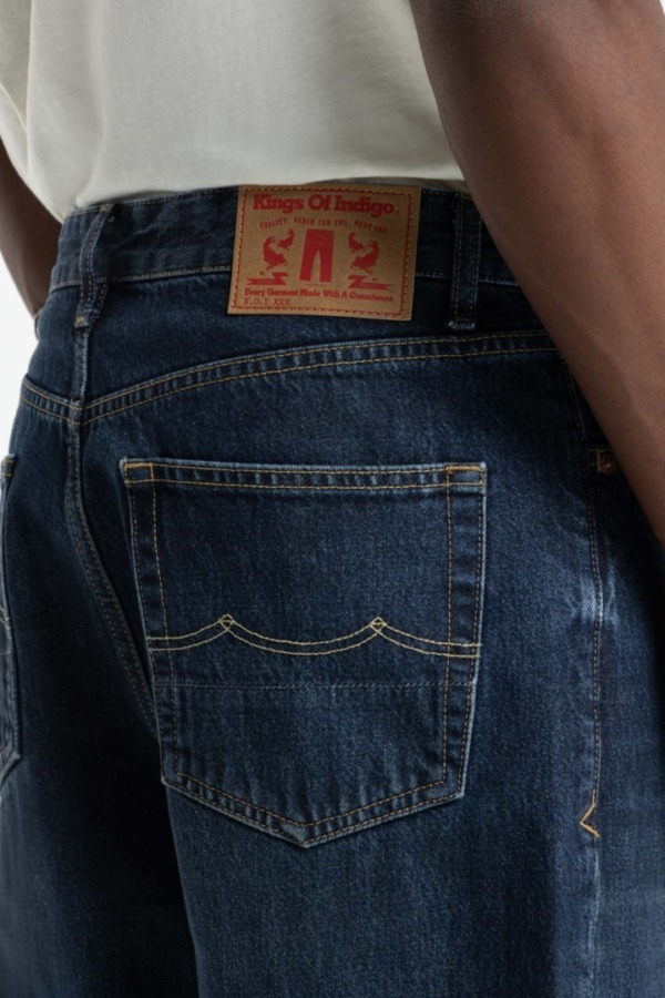 KINGS OF INDIGO Noah 15oz Vintage Dirt Loose Fit Jeans