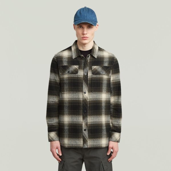 G-STAR RAW GPO Overshirt Heavy Bosca Flannel Check