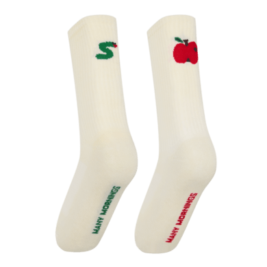 Sportliche Socken Bite Me Many Mornings