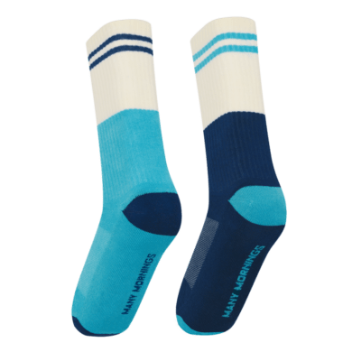 Sportliche Socken Blue Blues Many Mornings