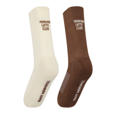 Sportliche Socken Latte Club Many Mornings