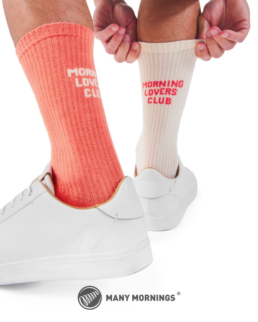 Sportliche Socken Lovers Club Many Mornings
