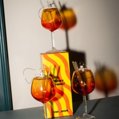 Yup in de Boom Weihnachtskugel Aperol Spritz