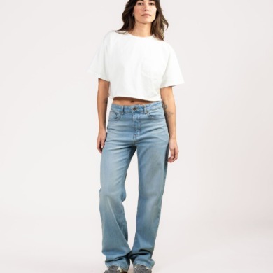 KUYICHI Izabella Loose Straight Aegean Blue